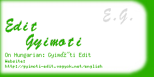 edit gyimoti business card